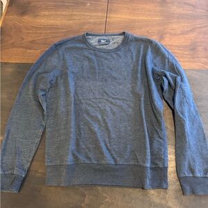 GAP Heather Blue Crewneck Sweater